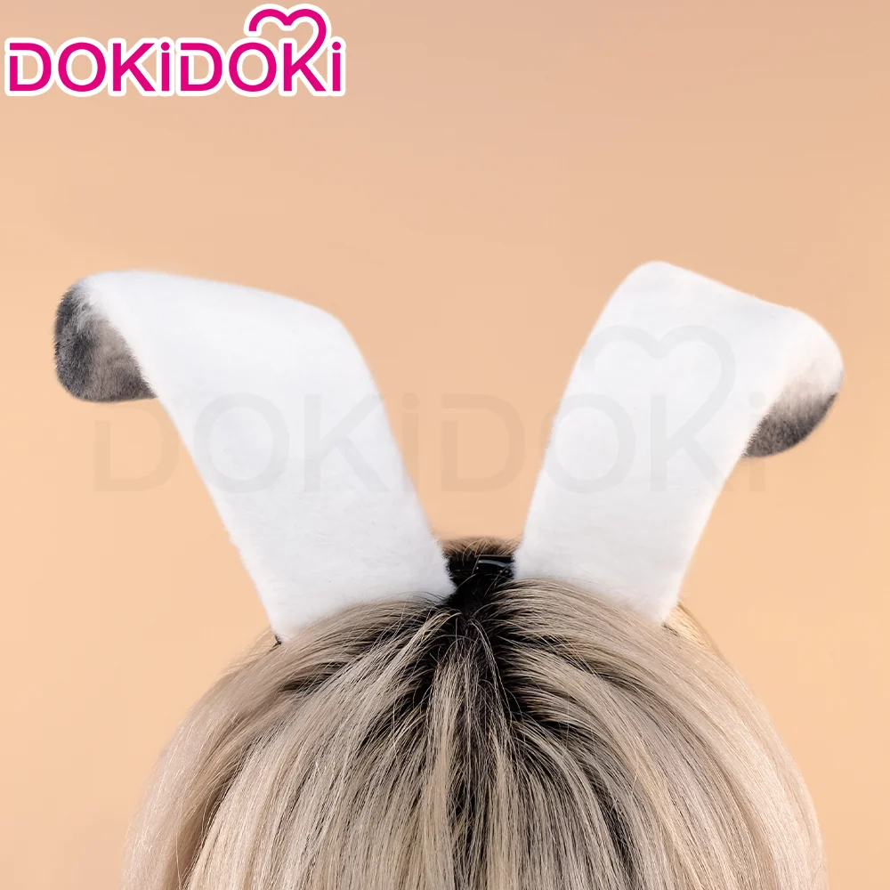 【Partially Ready For Ship】DokiDoki Game Love And Deepspace Cosplay Xavier Wig / Rabbit Ears/ Brooch Headband / Crown Short Straight Linen Hair Mullet Sleepless Night Fallen Crown Lustrefall King of Darknight Butler's Rules - Image 20