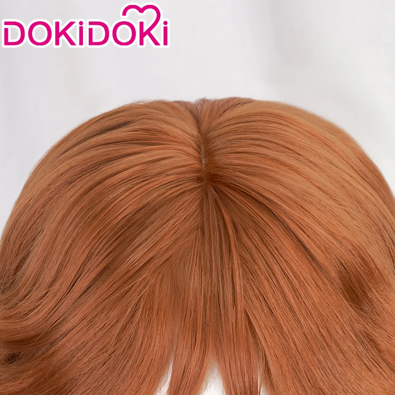 【Ready For Ship】DokiDoki Game Movie Cosplay Princess Cosplay Wig Long Brown - Image 3