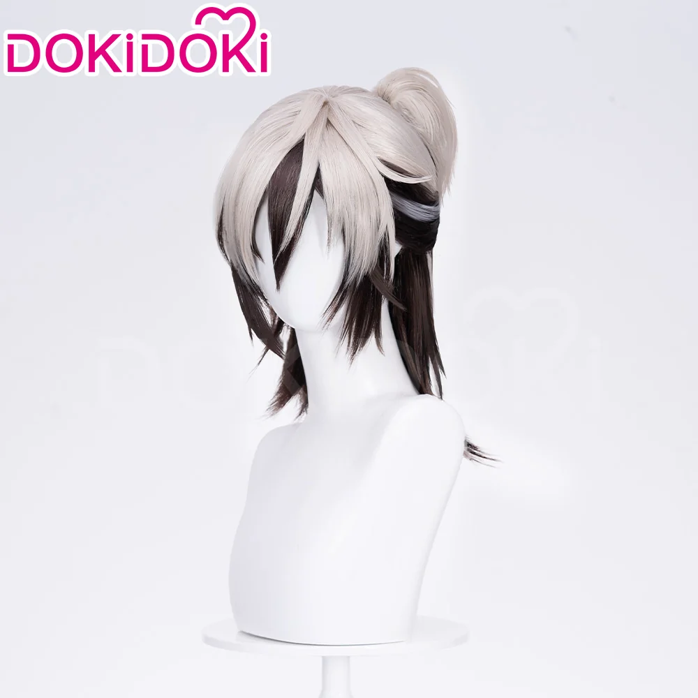 【Ready For Ship】DokiDoki Game Nu: Carnival Cosplay Rei Wig Black White - Image 3