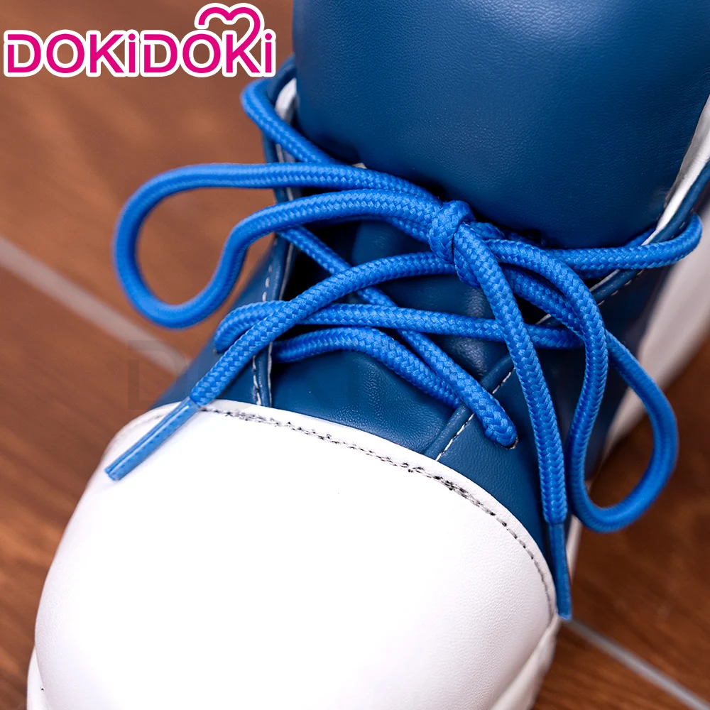 DokiDoki Game Cosplay Blue White Shoes - Image 3