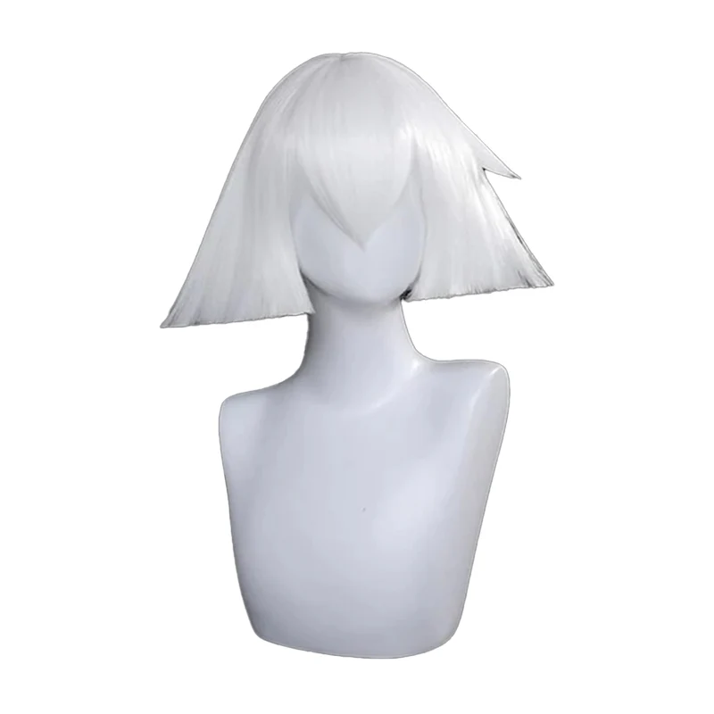DokiDoki Game Sky Children of Light Cosplay Season of Rhythm Mushroom Head Wig White Short Wig - Image 6