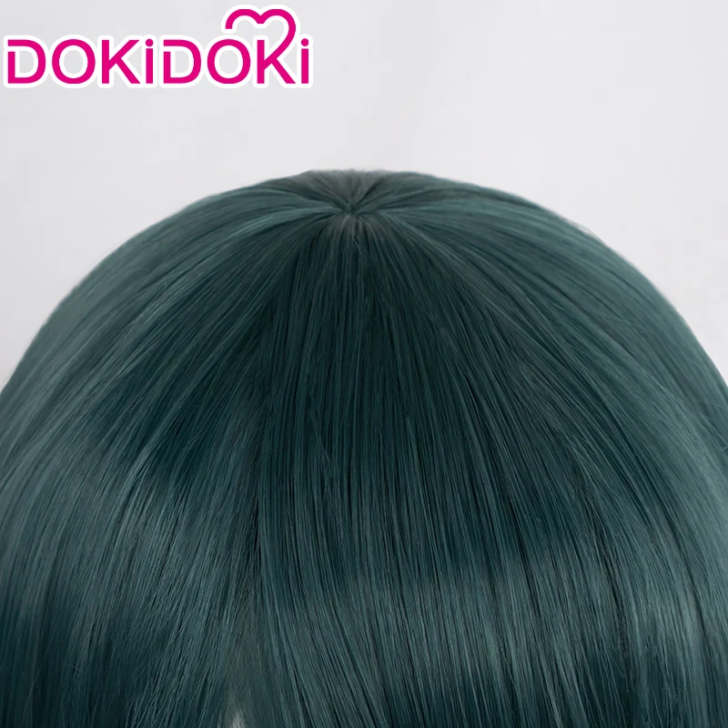 DokiDoki Game The Song of Saya Cosplay Saya Wig Long Green - Image 4