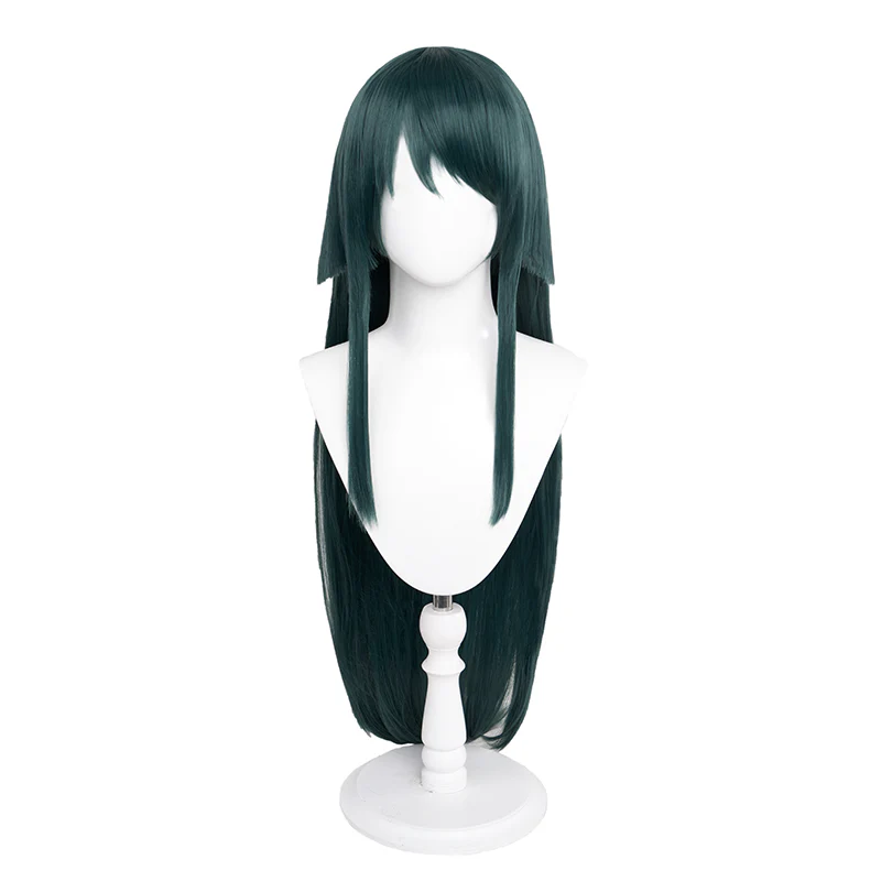 DokiDoki Game The Song of Saya Cosplay Saya Wig Long Green - Image 5
