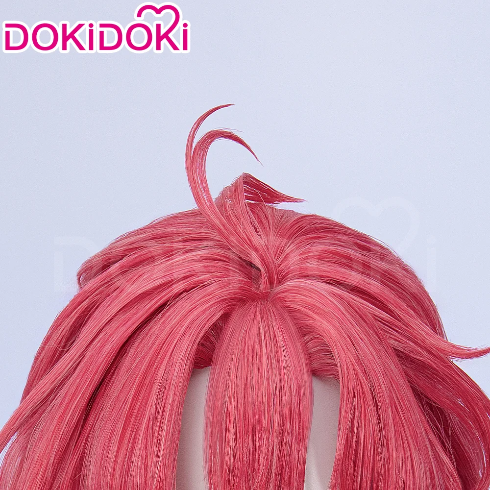 【Ready For Ship】DokiDoki Game Wuthering Waves Cosplay Ciaccona Wig Short Curly Red Hair / Hair Accessory - Image 8