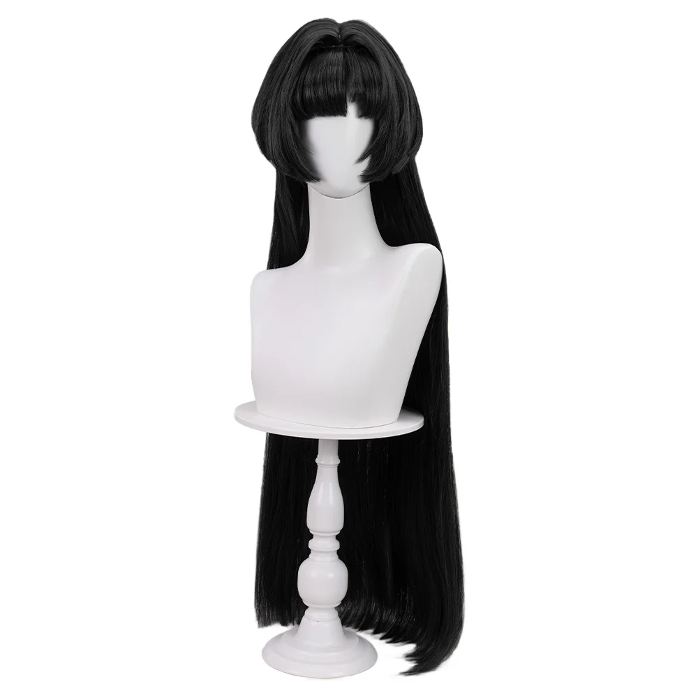 【Ready For Ship】DokiDoki Game Zenless Zone Zero Cosplay Astra Yao Wig / Earrings / Ear Clips Long Straight Black / Green Hair ZZZ Yao Jiayin - Image 7