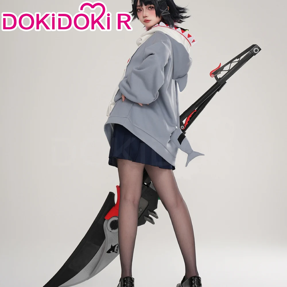 【Eous Padded Jacket Ready For Ship】【Size S-2XL】DokiDoki-R Game Zenless Zone Zero Cosplay Bangboo Eous / Sharkboo Costume / Pnats Doujin Hoodie Coat Padded Jacket ZZZ Casual Wear - Image 13