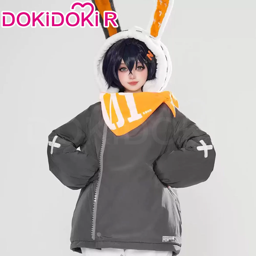 【Eous Padded Jacket Ready For Ship】【Size S-2XL】DokiDoki-R Game Zenless Zone Zero Cosplay Bangboo Eous / Sharkboo Costume / Pnats Doujin Hoodie Coat Padded Jacket ZZZ Casual Wear - Image 21