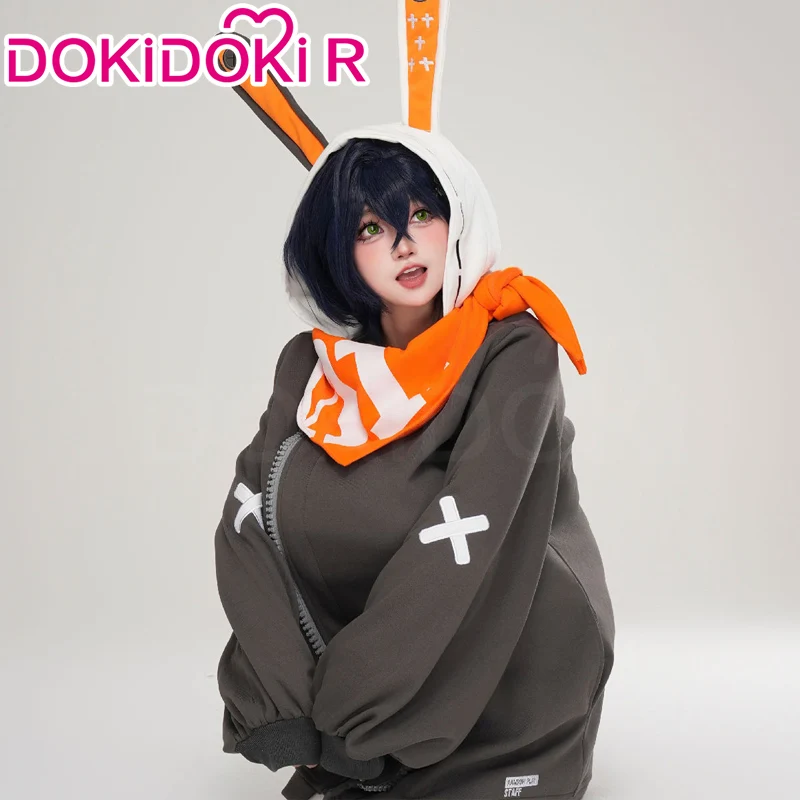 【Eous Padded Jacket Ready For Ship】【Size S-2XL】DokiDoki-R Game Zenless Zone Zero Cosplay Bangboo Eous / Sharkboo Costume / Pnats Doujin Hoodie Coat Padded Jacket ZZZ Casual Wear - Image 6
