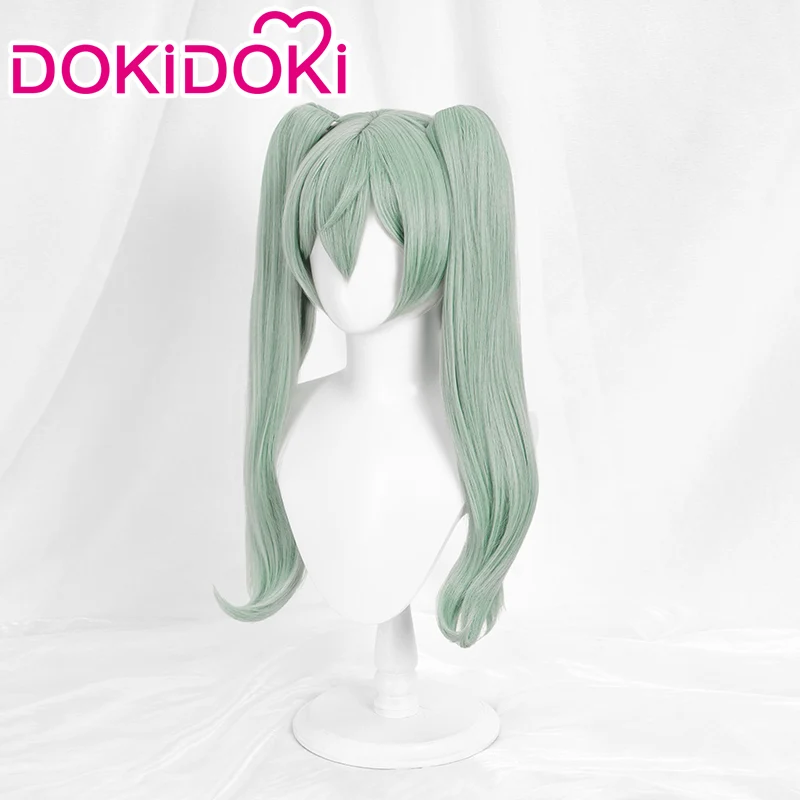 【Ready For Ship】DokiDoki Game Zenless Zone Zero Cosplay Corin Cosplay Wig Long Light Green - Image 2