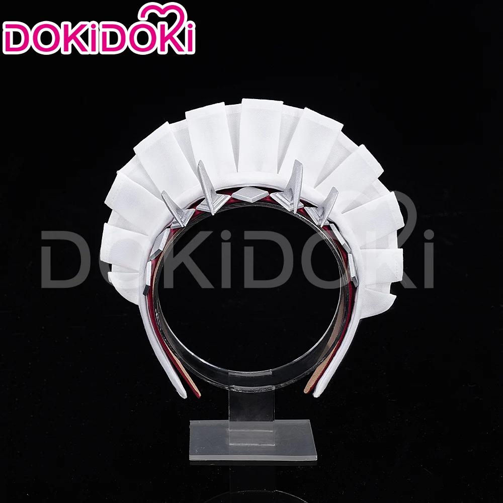 【Partially Ready For Ship】DokiDoki Game Zenless Zone Zero Cosplay Ellen Joe Wig / Hair Clip / Earring / Hairband Short Black Red Highlight Hair - Image 14