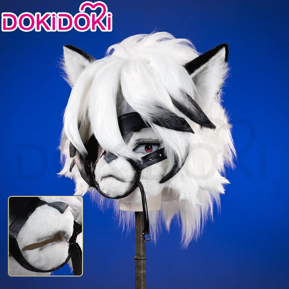 【Handmade Ver.】Dokidoki Game Zenless Zone Zero Cosplay Von Lycaon Headwear Frusuit Short - Image 2