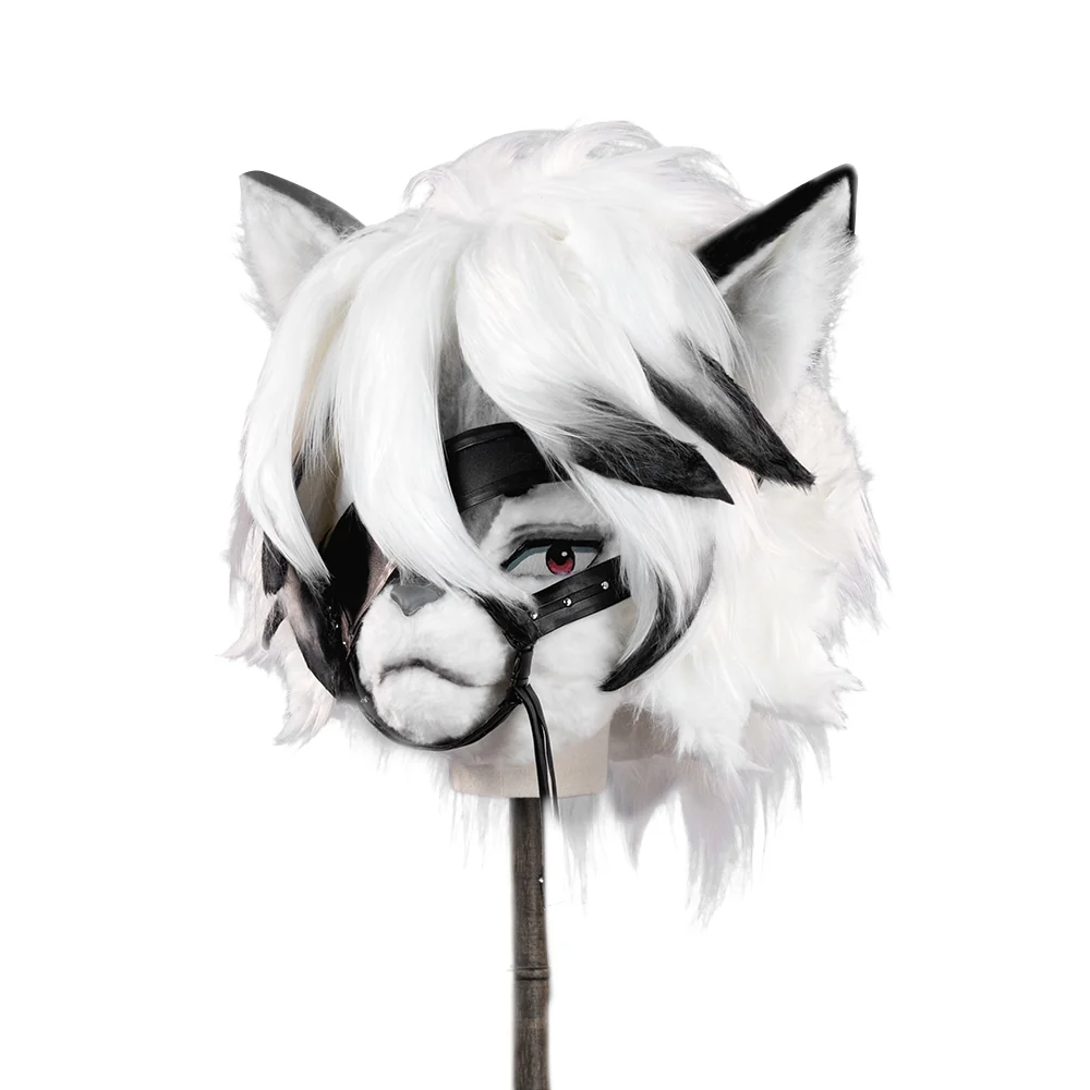 【Handmade Ver.】Dokidoki Game Zenless Zone Zero Cosplay Von Lycaon Headwear Frusuit Short - Image 6