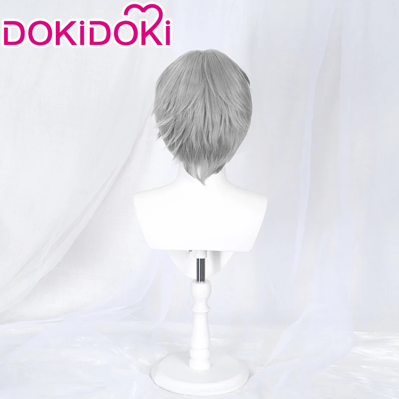 【Ready For Ship】DokiDoki Game Zenless Zone Zero Cosplay Wise Cosplay Wig Short Grey - Image 4