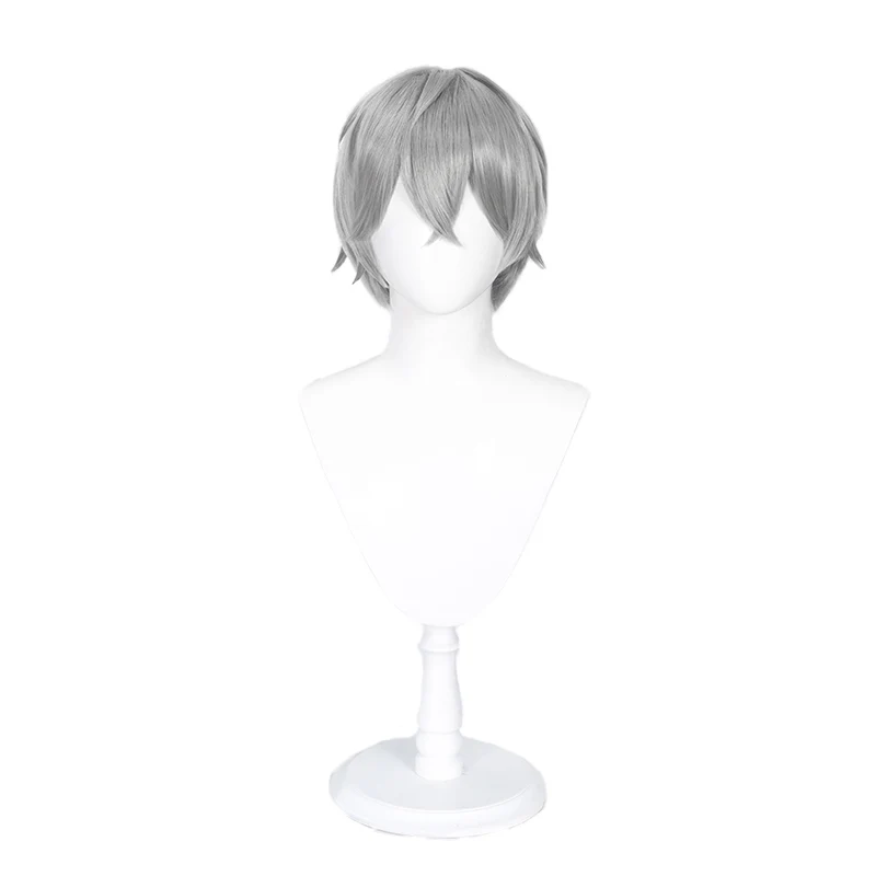 【Ready For Ship】DokiDoki Game Zenless Zone Zero Cosplay Wise Cosplay Wig Short Grey - Image 6