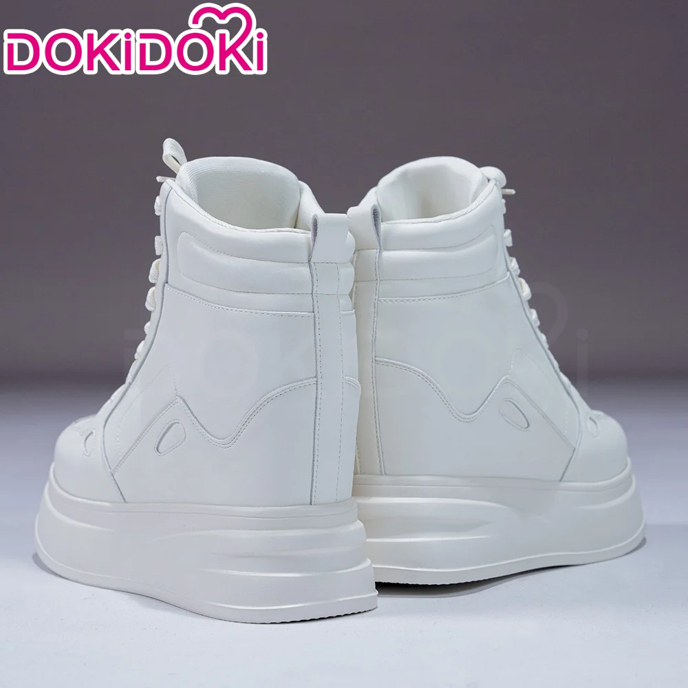 【12CM】DokiDoki Height Increasing Shoes / Elevator Shoes White Thick-Soled - Image 2