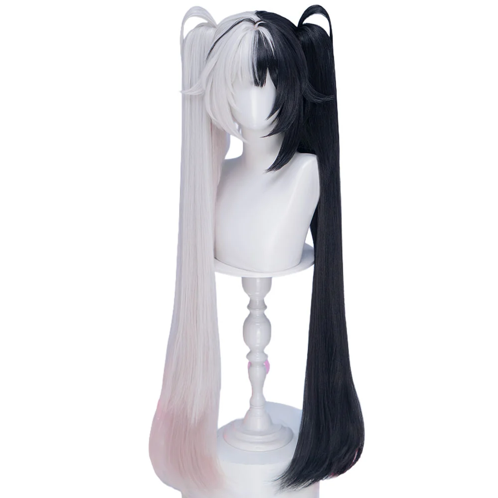 【Partially Ready For Ship】DokiDoki Honkai: Star Rail Cosplay Sparxie / @SparxiConOfficial Wig / Hat Long Straight Silver Hair Twin Tails Sparkle SP Planarcadia - Image 19