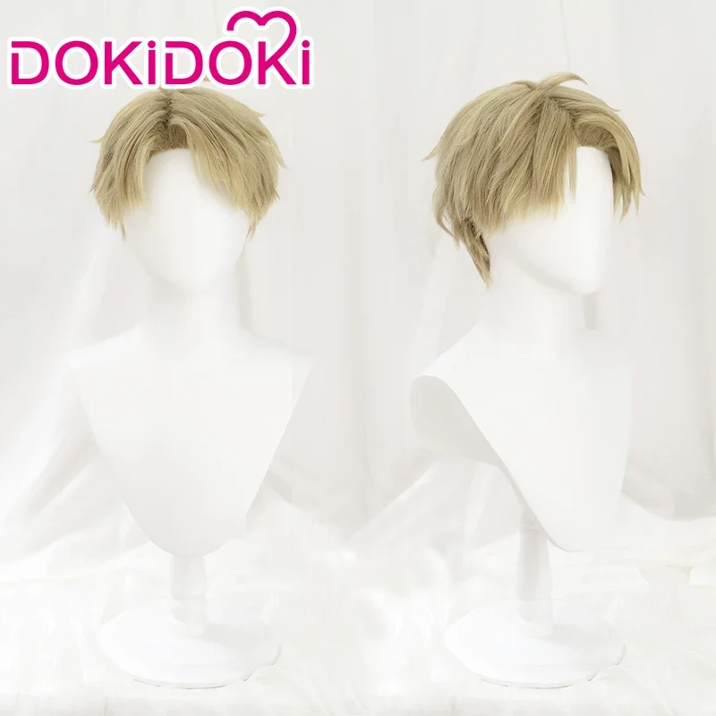 【Ready For Ship】DokiDoki Manga Anime Cosplay Wig Gold Short