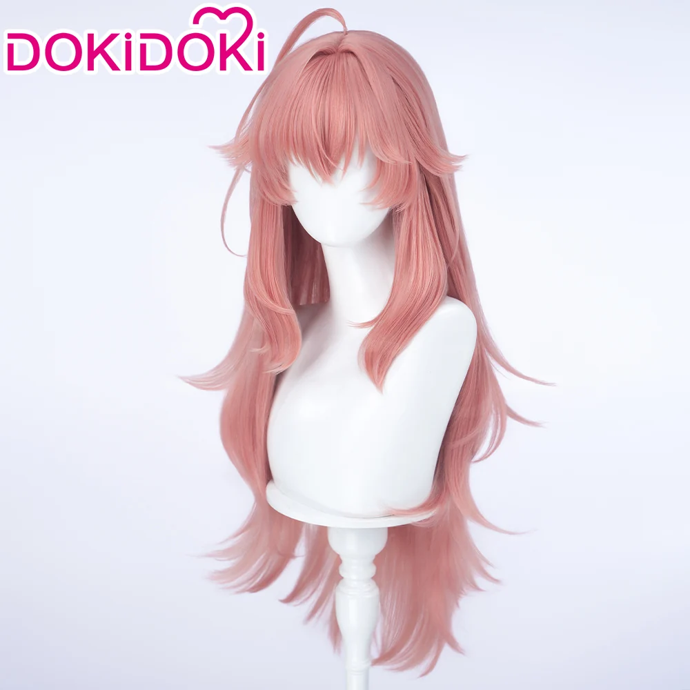 DokiDoki Manga Anime I Want to Love You Till Your Dying Day Cosplay Mimi Kagari Wig Long Curly Pink Hair - Image 2