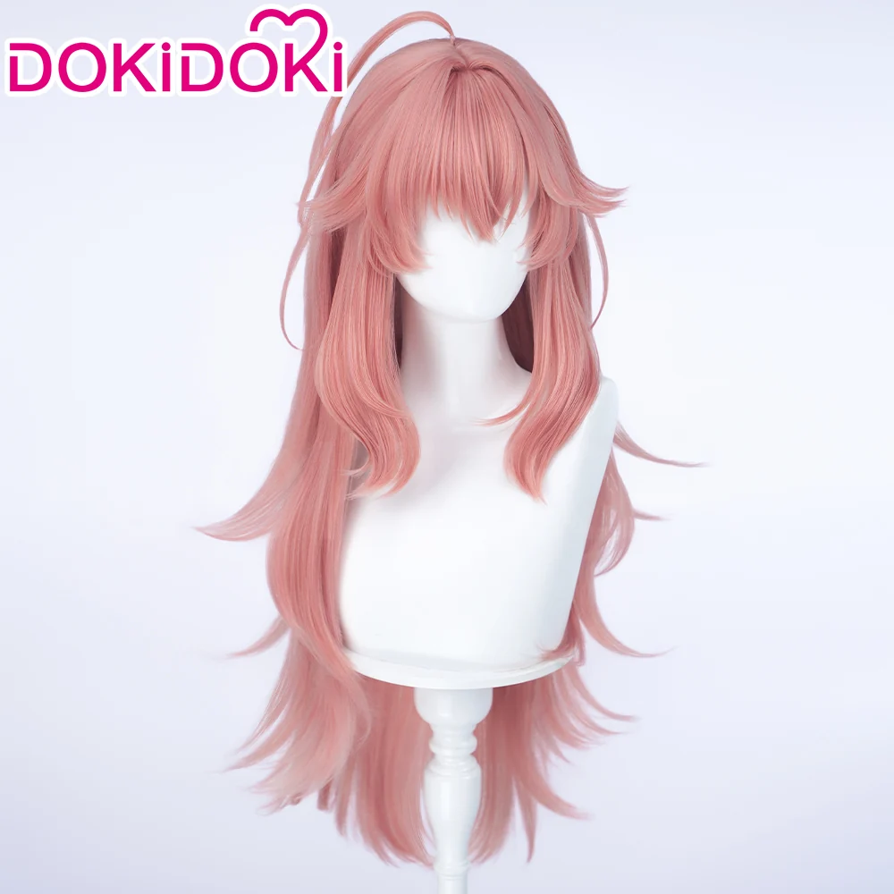 DokiDoki Manga Anime I Want to Love You Till Your Dying Day Cosplay Mimi Kagari Wig Long Curly Pink Hair - Image 3