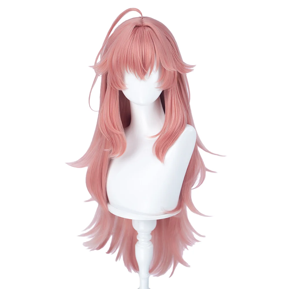 DokiDoki Manga Anime I Want to Love You Till Your Dying Day Cosplay Mimi Kagari Wig Long Curly Pink Hair - Image 5