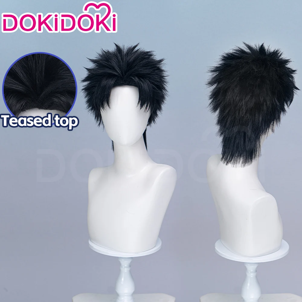 DokiDoki Manga Anime KAGURABACHI Cosplay Chihiro Rokuhira Wig Short Straight Black Hair