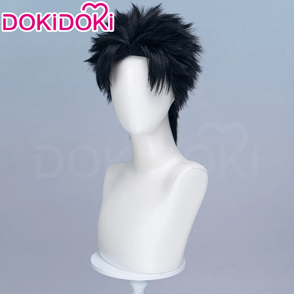 DokiDoki Manga Anime KAGURABACHI Cosplay Chihiro Rokuhira Wig Short Straight Black Hair - Image 2