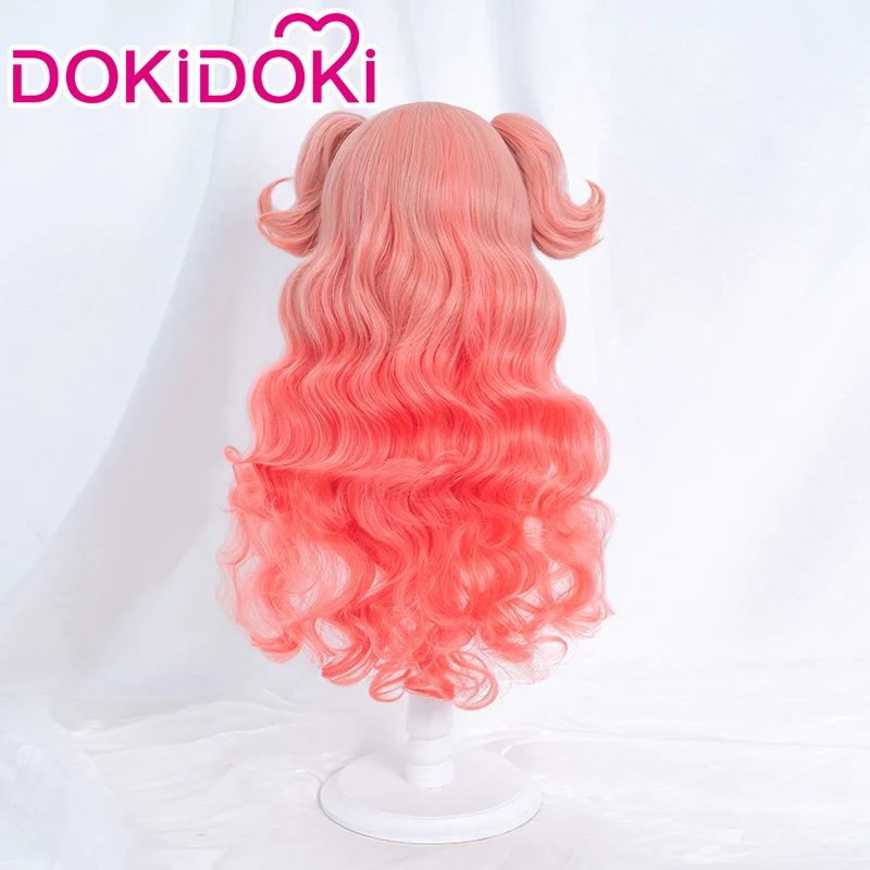 【Ready For Ship】DokiDoki Manga Anime Witch Hat Atelier Cosplay Tetia Cosplay Wig Long Curly Pink Hair Gradient - Image 5