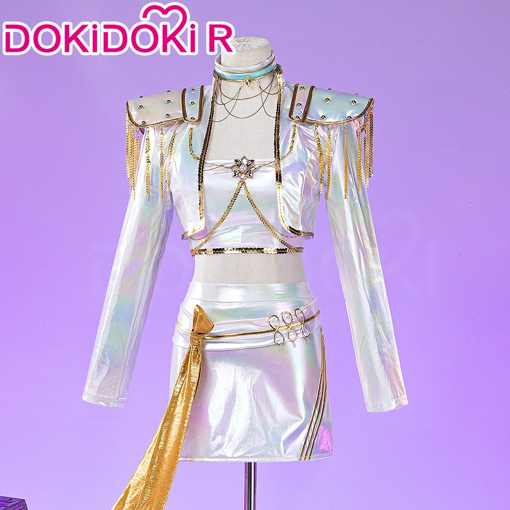 【Ready For Ship】【Size XS-3XL】【Last Batch】DokiDoki-R Movie Anime KPOP KILLER Cosplay Costume WHITE SERIES - Image 9