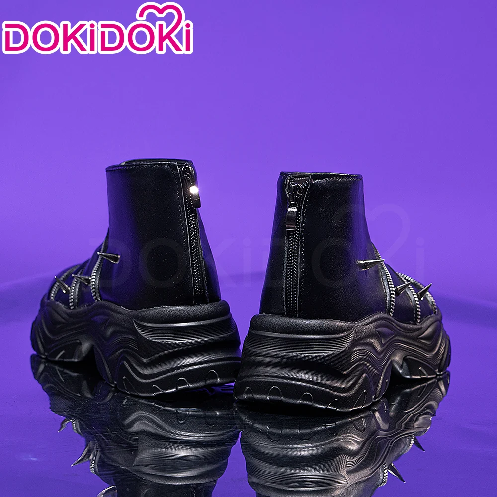 DokiDoki Movie Anime KPOP KILLER Cosplay Black Battle Suit BATTLE  SERIE Shoes - Image 13