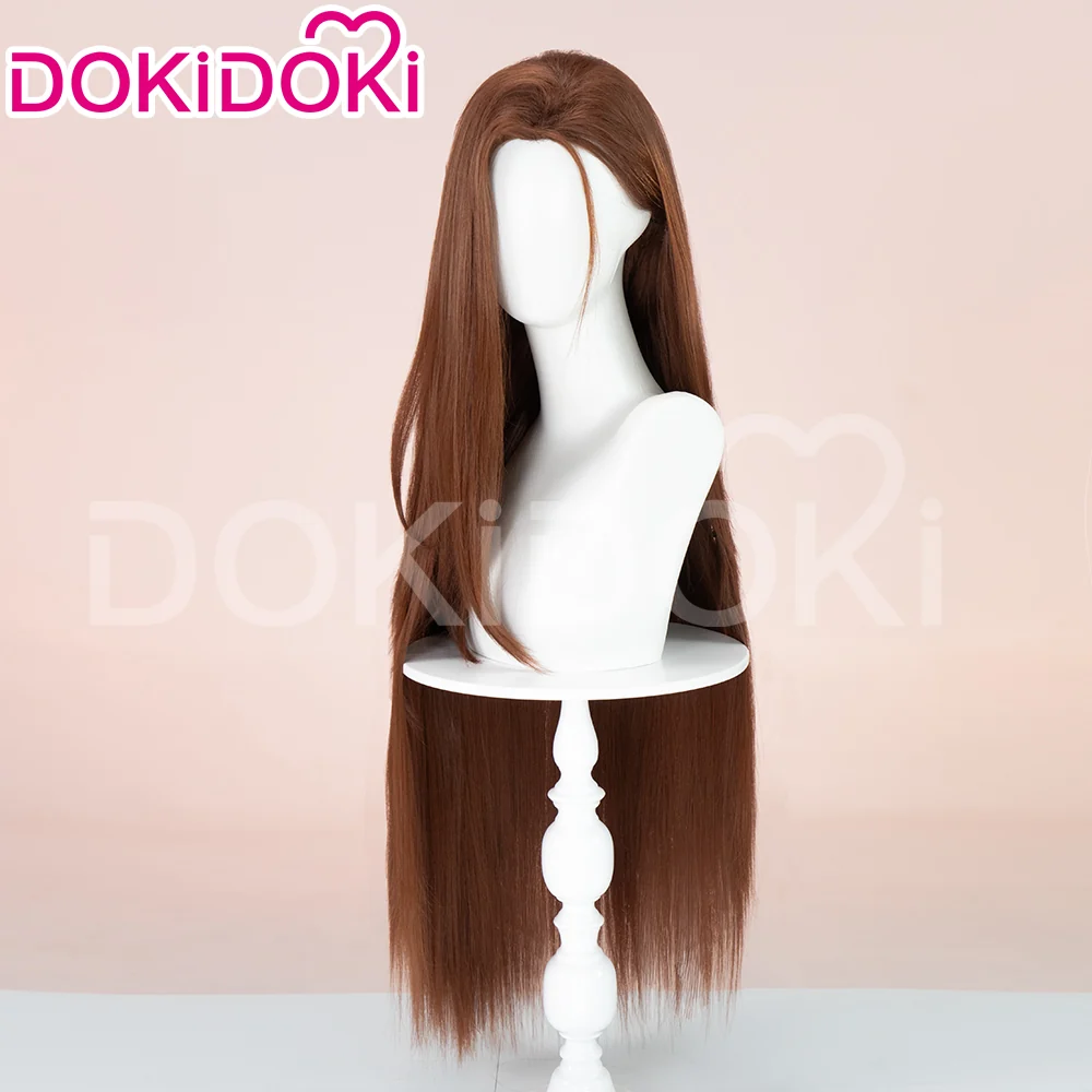 【Ready For Ship】DokiDoki Anime Cosaply Wig Women Long Straight Brown Hair - Image 3
