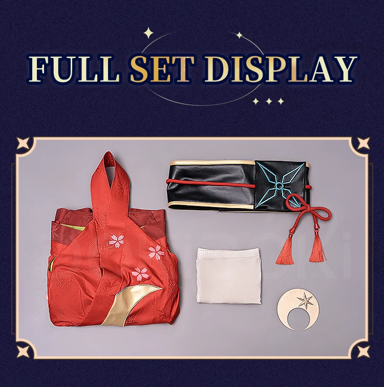 【Partially Ready For Ship】【Size XS-2XL】DokiDoki-R Anime Cosmic Princess Kaguya! Cosplay Kaguya Costume / Back Accessory - Image 8