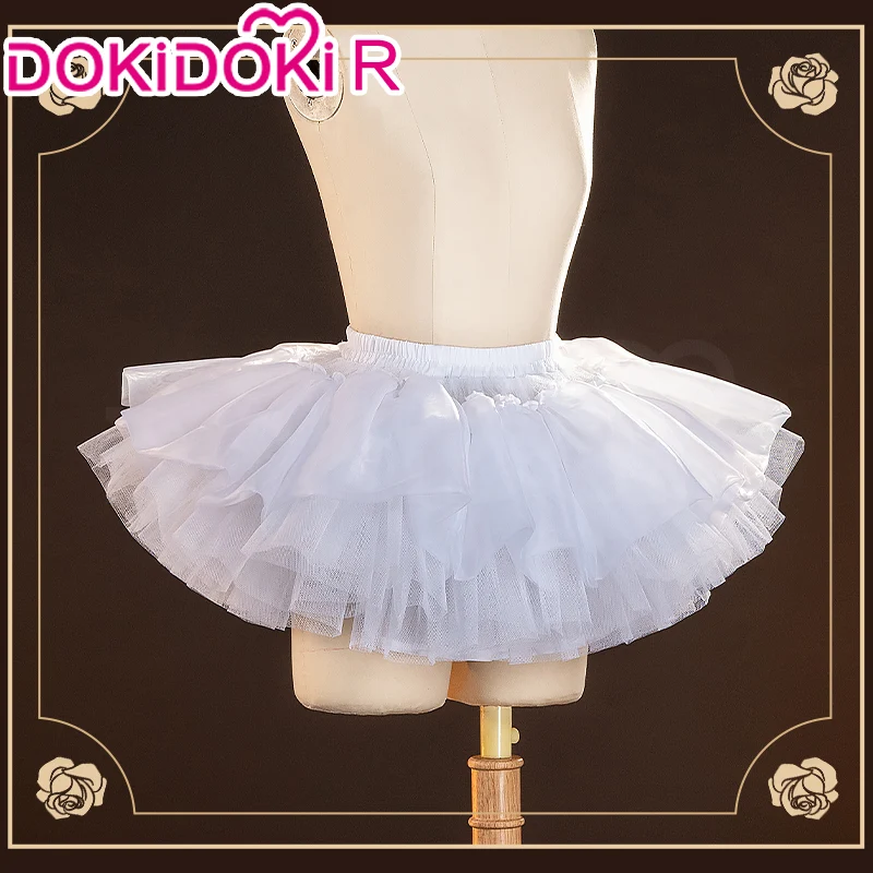 【 Ready For Ship】DokiDoki-R Anime Cosplay Costume Battle Suit Pink White - Image 6