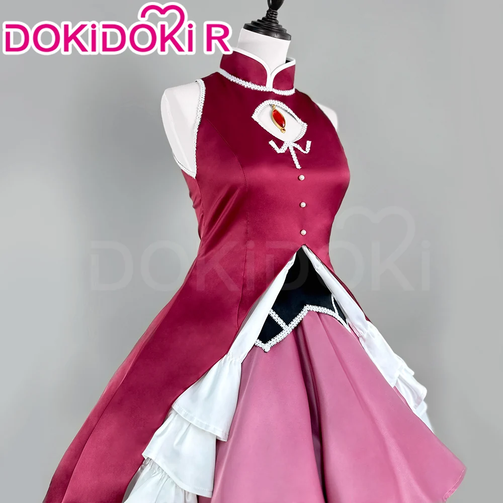 【Last Batch】【Ready For Ship】DokiDoki-R Anime Cosplay Costume Red Battle Dress - Image 7