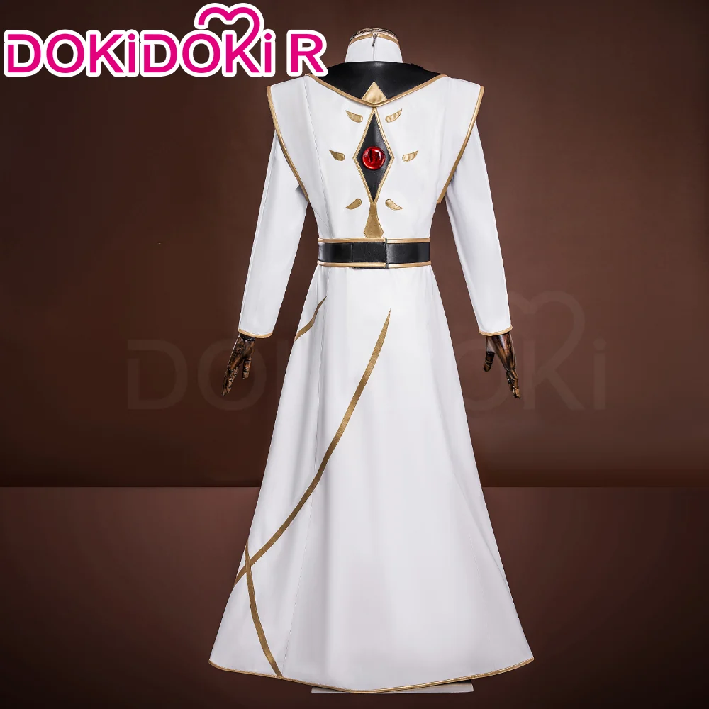 【Size XS-2XL】DokiDoki-R Anime Cosplay Emperor / Queen Costume White / Black Uniform King Wear - Image 7