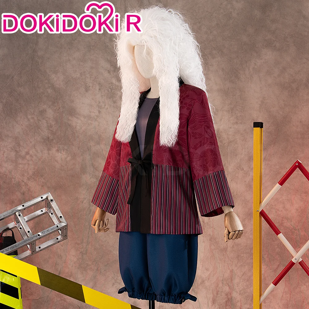 DokiDoki-R Anime DDD Cosplay Deep Red Costume Female - Image 2