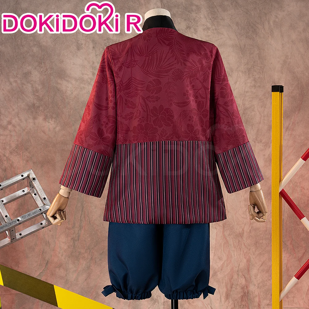 DokiDoki-R Anime DDD Cosplay Deep Red Costume Female - Image 3
