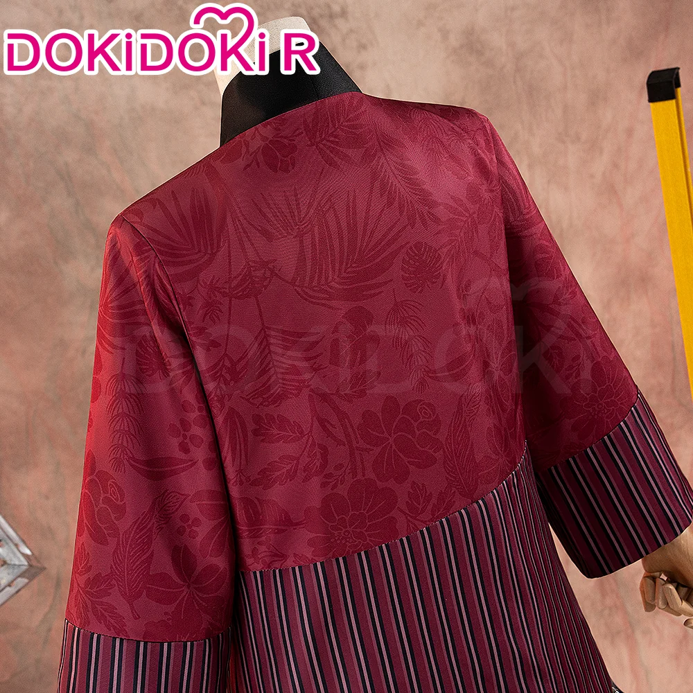 DokiDoki-R Anime DDD Cosplay Deep Red Costume Female - Image 5