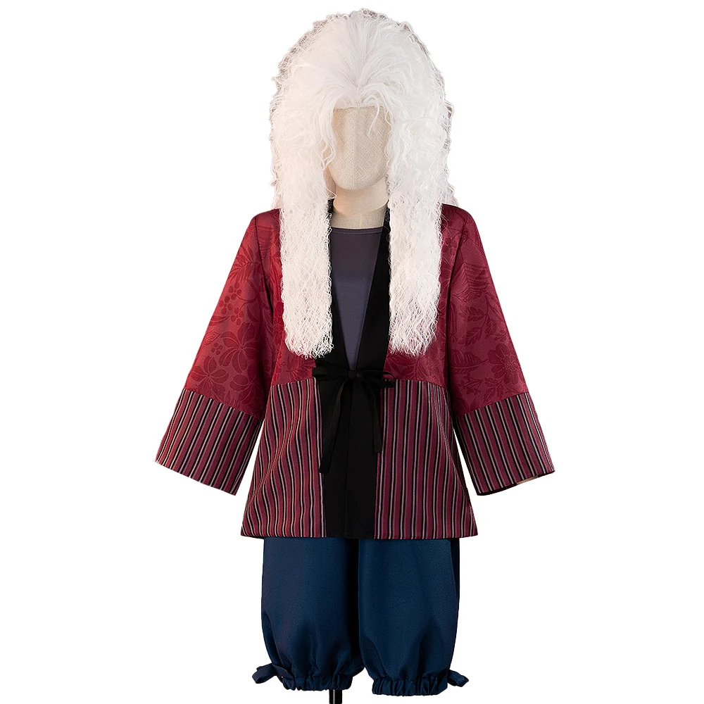 DokiDoki-R Anime DDD Cosplay Deep Red Costume Female - Image 6