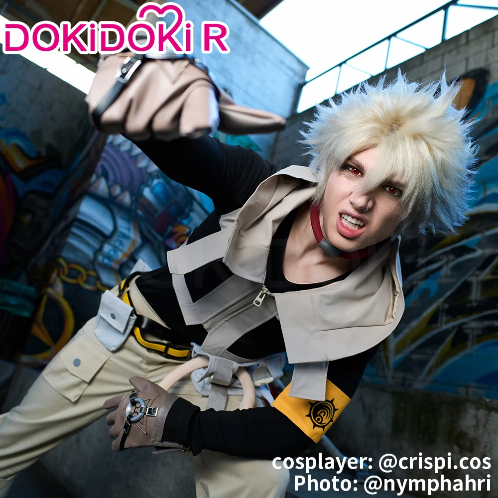 【Partially Ready For Ship】【Upgrade】【Size S-3XL】DokiDoki-R Anime GACHIAKUTA Cosplay Rudo Surebrec Costume - Image 8