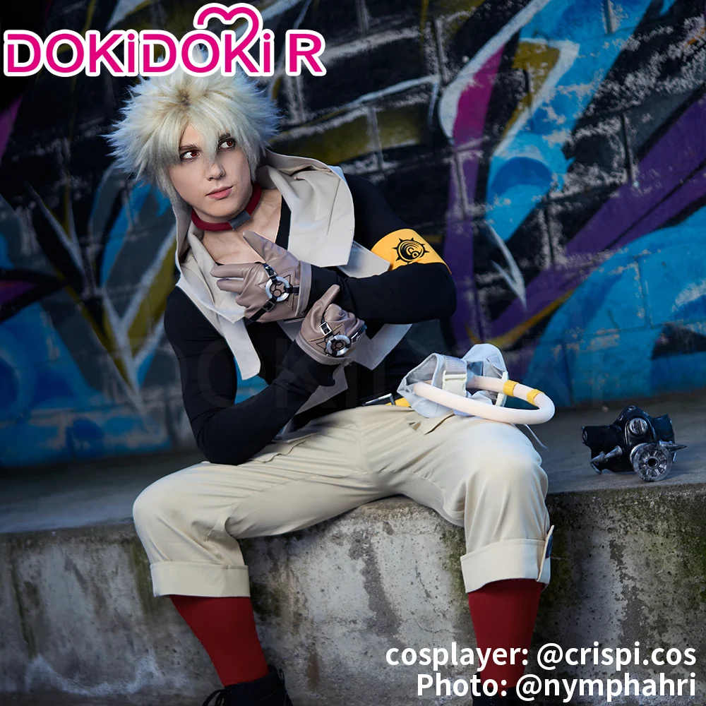 【Partially Ready For Ship】【Upgrade】【Size S-3XL】DokiDoki-R Anime GACHIAKUTA Cosplay Rudo Surebrec Costume - Image 9