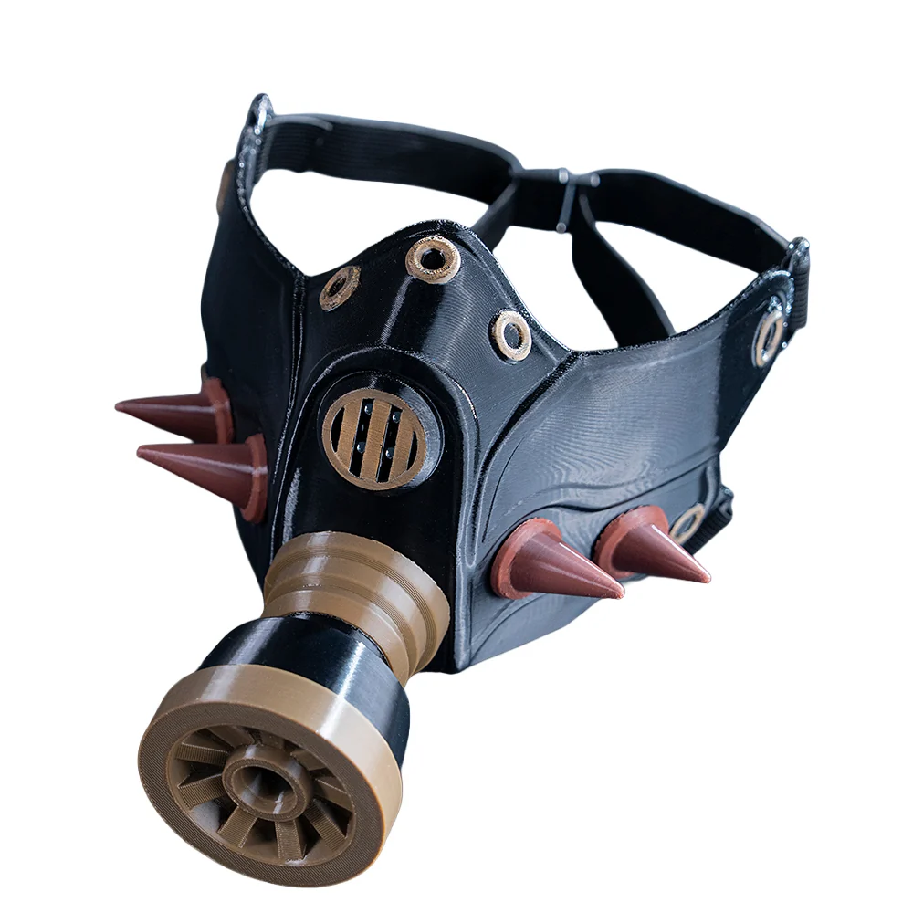 【In Stock】DokiDoki Anime GACHIAKUTA Cosplay Riyo Reaper / Zanka Nijiku / Rudo Surebrec / Guita / Tamsy Caines / Enjin Prop Mask - Image 26