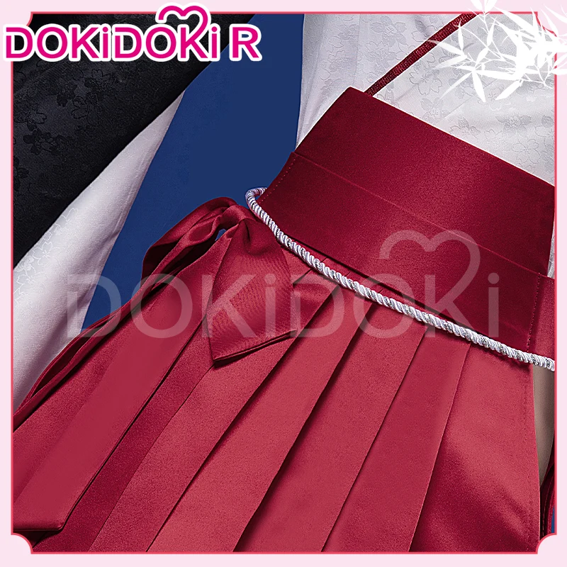 【In Stock】DokiDoki-R Anime Inu × Boku Secret Service Cosplay Shirakiin Ririchiyo Oni Costume / Mask School Uniform Inu × Boku SS - Image 3