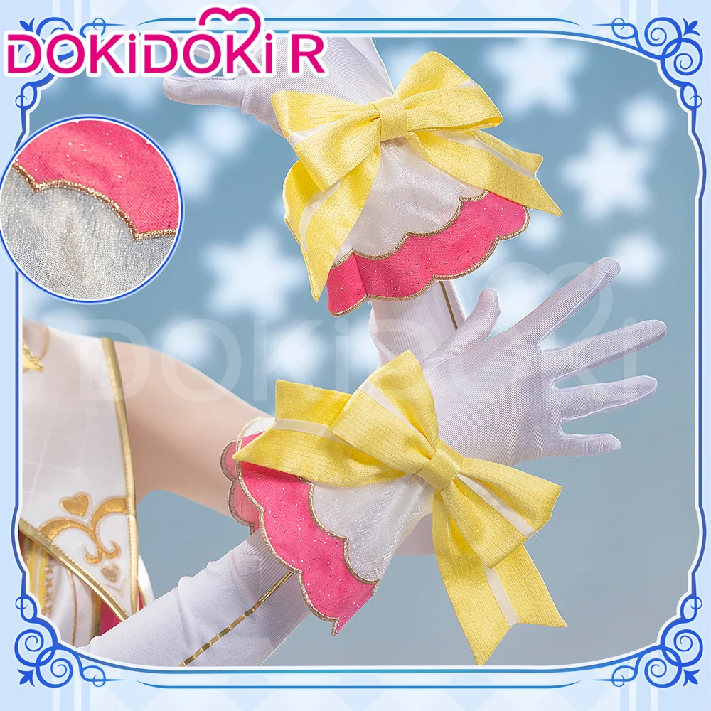 DokiDoki-R Anime LoveLive! School Idol Project Cosplay Hoshizora Rin Costume Make-up Magic - Image 3