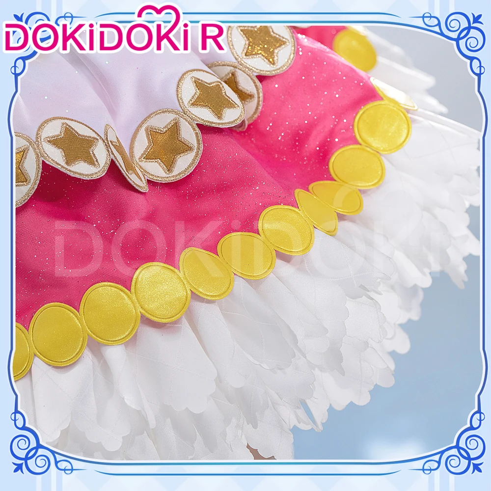 DokiDoki-R Anime LoveLive! School Idol Project Cosplay Hoshizora Rin Costume Make-up Magic - Image 4
