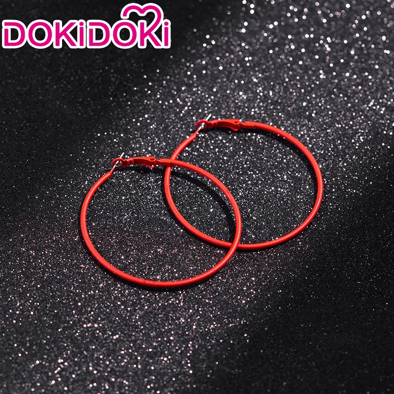【Partially Ready For Ship】DokiDoki Anime Cosplay  Cosplay Wig Long Yellow Hair / Earrings - Image 12