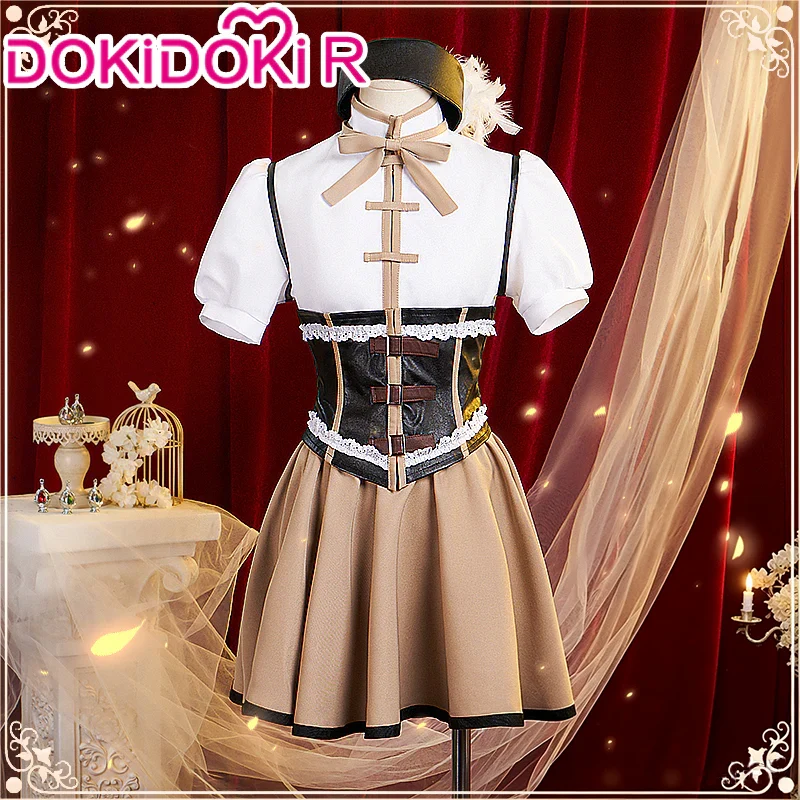【Partially Ready For Ship】【Size XS-3XL】DokiDoki-R Anime Puella Magi Madoka Magica Cosplay Tomoe Mami Costume