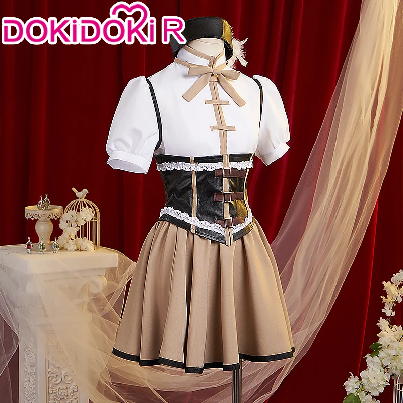【Partially Ready For Ship】【Size XS-3XL】DokiDoki-R Anime Puella Magi Madoka Magica Cosplay Tomoe Mami Costume - Image 3