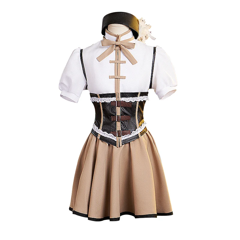 【Partially Ready For Ship】【Size XS-3XL】DokiDoki-R Anime Puella Magi Madoka Magica Cosplay Tomoe Mami Costume - Image 5
