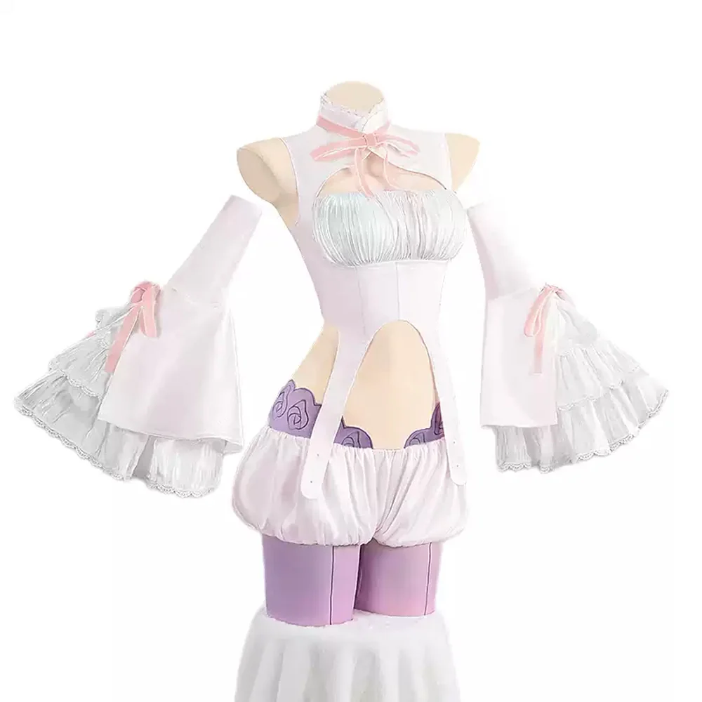 【Wig Ready For Ship】【In Stock】DokiDoki-R Anime The Magical Girl and the Evil Lieutenant Used to Be Archenemies Cosplay Mimori Byakuya Costume Glass Happiness - Image 5