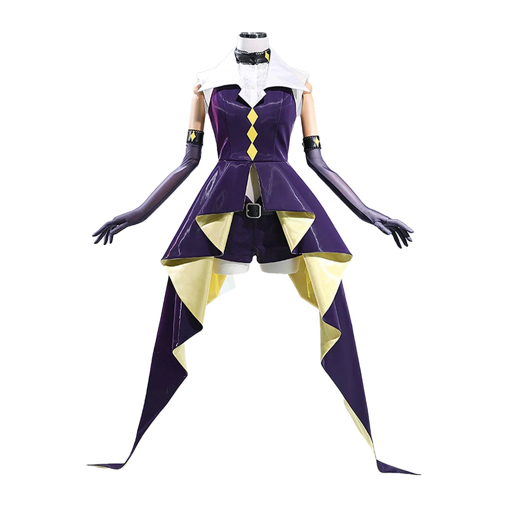 DokiDoki-R Cosplay Anime Shugo Chara Cosplay Tsukiyomi Utau Dark Jewel Costume Women - Image 6